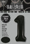 Black "1" Numeral Foil Balloon 86cm (34"